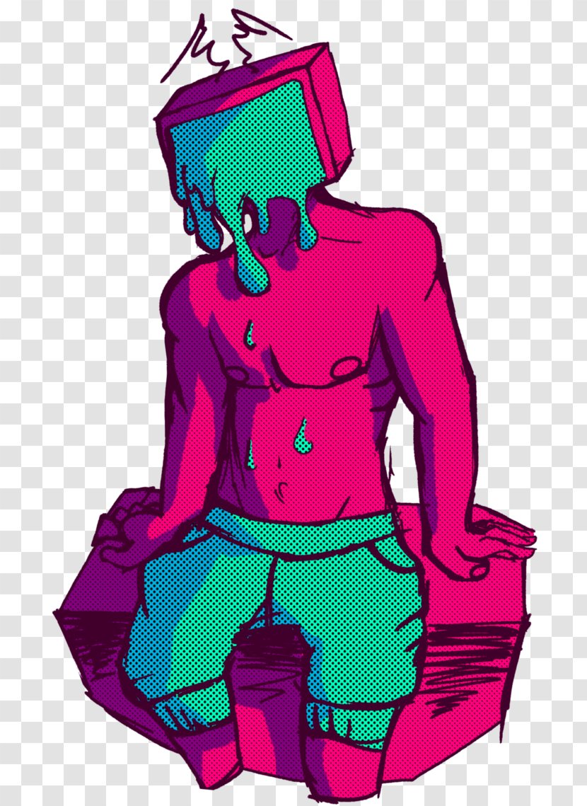 Pink M Character Clip Art - Unable Transparent PNG