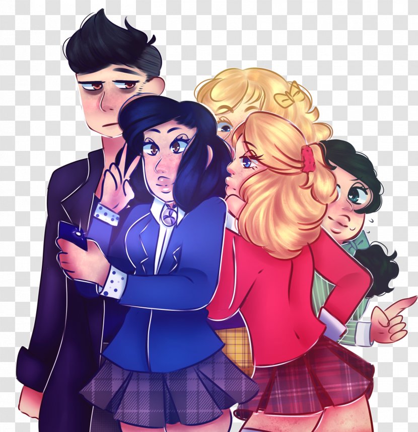 Heathers: The Musical Jason Dean Veronica Sawyer Drawing Theatre - Cartoon - Voorhees Transparent PNG
