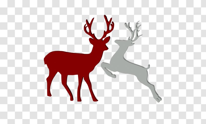 Reindeer Christmas Moose - Card Transparent PNG