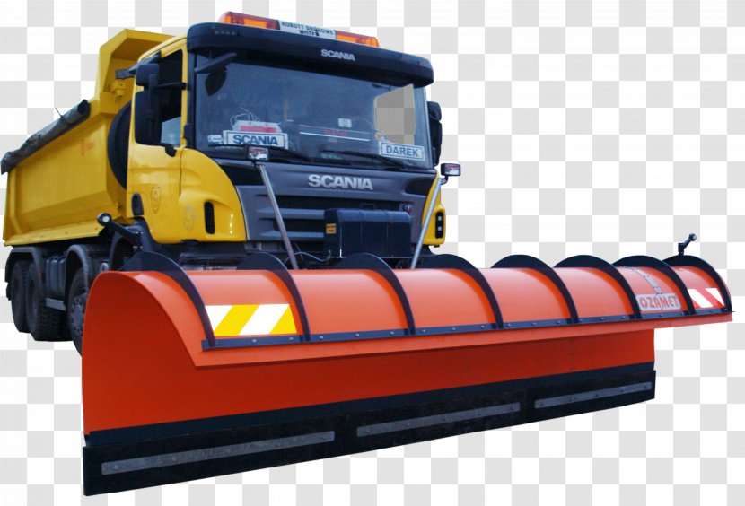 Snowplow Transport Machine Car Plough - Mode Of - Reflecting Transparent PNG