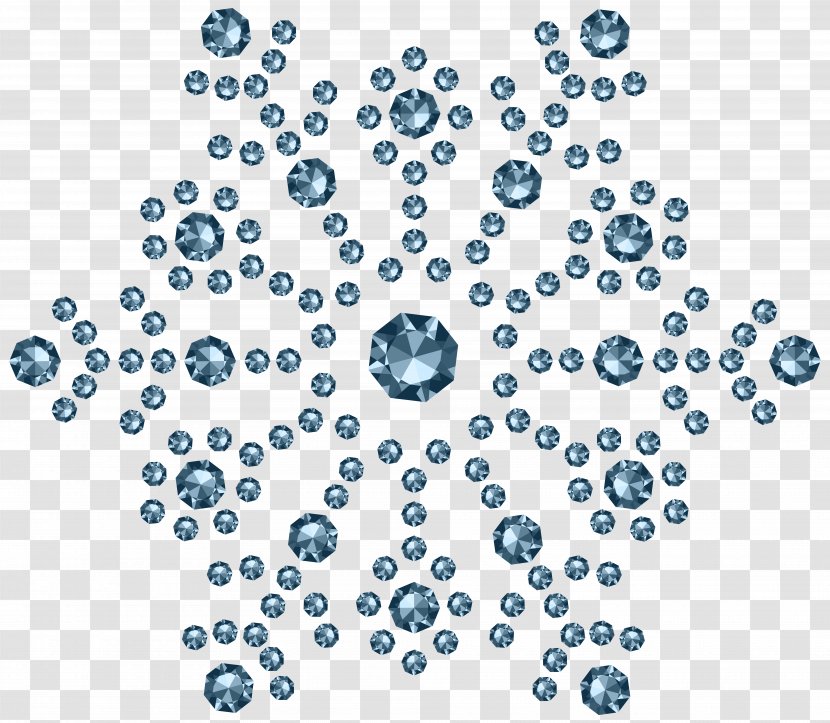 Snowflake Icon - Point - Diamond Clip Art Image Transparent PNG