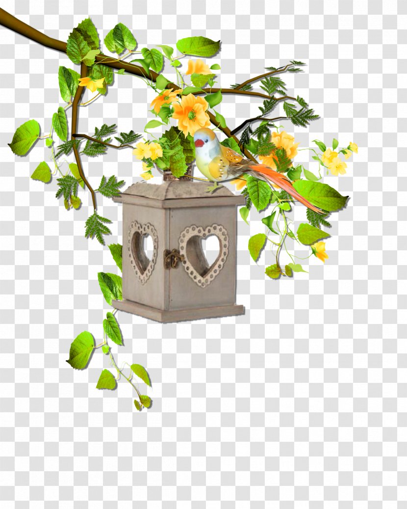 Flowerpot Leaf Branching - Tree - Flower Transparent PNG