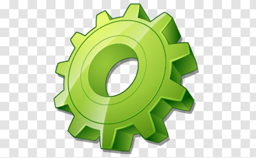 Gear - Green Transparent PNG
