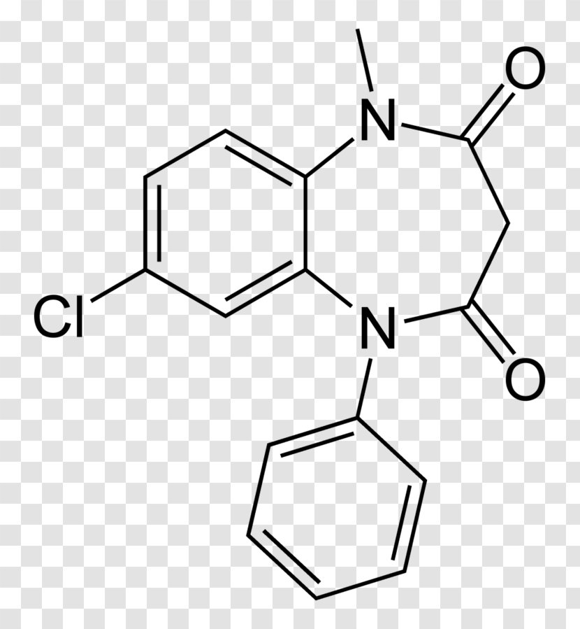 Diazepam Chemical Formula Compound Alpha-Methyltryptamine Chemistry - Alphamethyltryptamine - Technology Transparent PNG