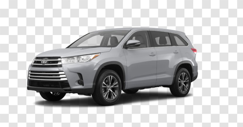 2017 Toyota Highlander Sport Utility Vehicle 2018 XLE LE Plus - Automotive Design Transparent PNG