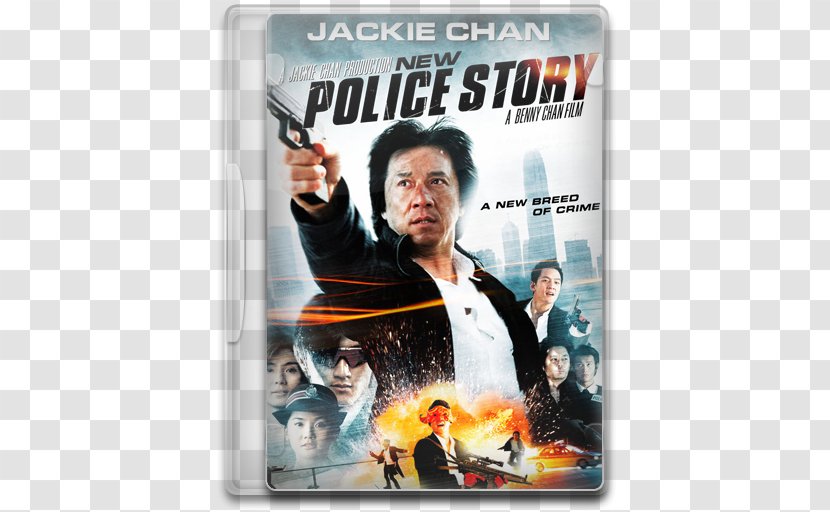 New Police Story Jackie Chan Film DVD - Nicholas Tse Transparent PNG
