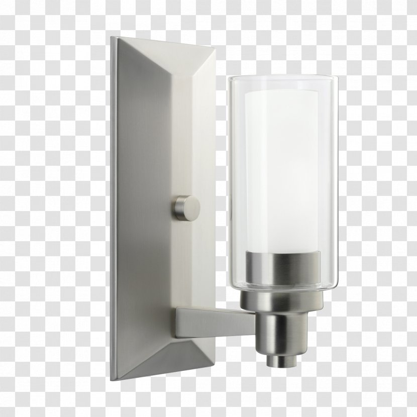 Sconce Lighting Light Fixture Brushed Metal - Ceiling - Wall Transparent PNG