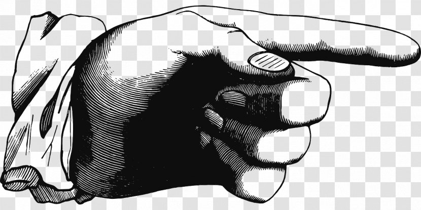 Index Finger Hand Clip Art - Human Behavior - Pointing Transparent PNG