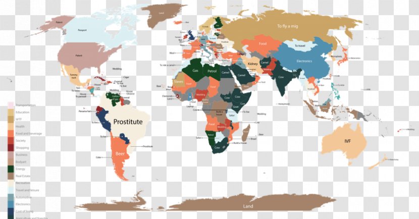 World Map Google Maps - Activity Room Transparent PNG