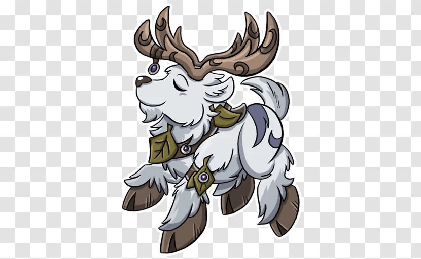 World Of Warcraft Sticker Reindeer Horse Telegram - Art - Emoji Transparent PNG