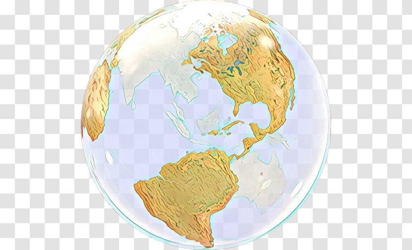Globe World Earth Map Planet - Interior Design Transparent PNG