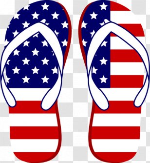 Independence Day Free Content Clip Art - Footwear - July 4 Cliparts Transparent PNG