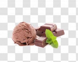 Chocolate Ice Cream Neapolitan Gelato - Pastry - Ball Material Free To Pull Transparent PNG