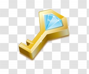 Angle Minute - Yellow - Gold Key Transparent PNG