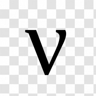 Nu Greek Alphabet Mu Letter - Rho - Hand Transparent PNG