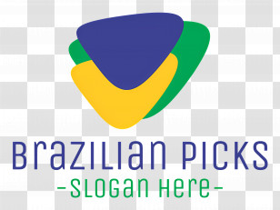 Brazilian Picks Logo - Colorful Triangles Logo Design Transparent PNG