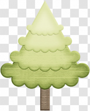 Christmas Tree With Snow Transparent PNG