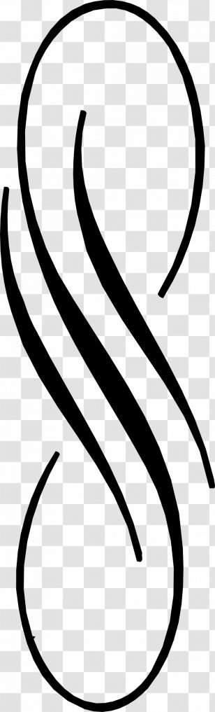 Black And White Floral Design Drawing Clip Art - Photography - Abstract Line Transparent PNG