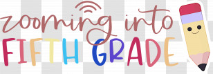 Back To School Fifth Grade Transparent PNG