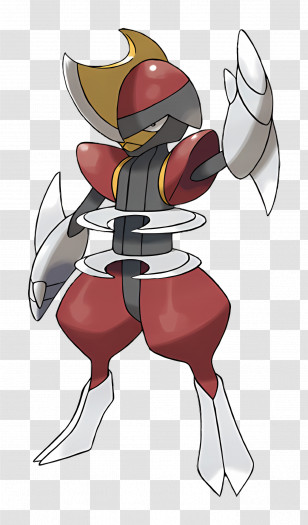 Bisharp - Futuristic Armored Character With Blades Transparent PNG