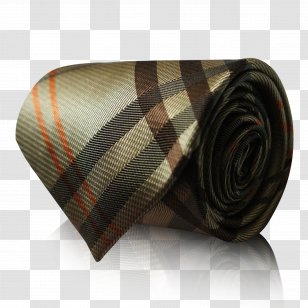 Necktie Champagne Color Beige Brown - Check Transparent PNG