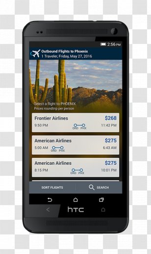 Feature Phone Smartphone Orbitz Hotel - Expedia - Flight Booking Transparent PNG