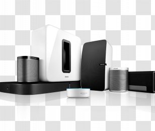 Amazon Echo Amazon.com Sonos Alexa Loudspeaker - Sound - Doors The Transparent PNG