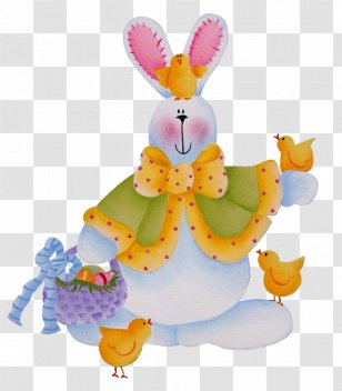 Easter Bunny Egg Rabbit Clip Art Transparent PNG