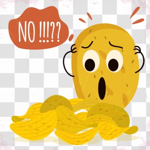 French Fries Potato Chip Illustration - Food - Cartoon Chips Transparent PNG
