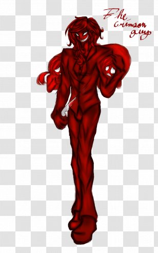 Five Nights At Freddy's 2 Freddy Fazbear's Pizzeria Simulator Demon Drawing - Oxblood Red Transparent PNG