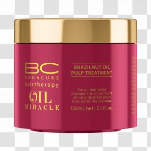 Schwarzkopf BC Oil Miracle Gold Shimmer Treatment Brazil Nut Moisture Kick Spray Conditioner - Cream Transparent PNG