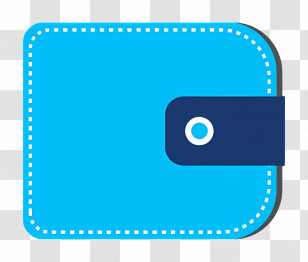 Paytm Logo - Blue Wallet Illustration For Finance Concept Transparent PNG