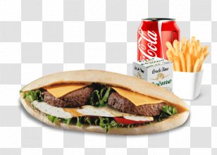 Cheeseburger Pizza Steak Sandwich BÃ¡nh MÃ¬ CruditÃ©s - Cheese - Frites Transparent PNG