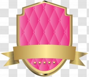 Label Template Clip Art - Pink Transparent PNG