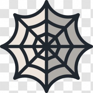 Spider Web Spiders And Their Webs Clip Art - Papercutting Transparent PNG