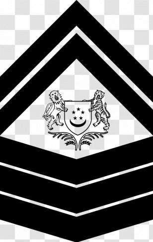 Singapore Armed Forces Sergeant Major Warrant Officer Military - Chief Transparent PNG