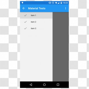 Android Toolbar Rooting Button - Electronic Device - Navigation Bars And Page Menu Templates Transparent PNG