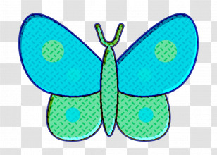 Insects Icon Butterfly Icon Boho Icon Transparent PNG