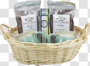 Food Gift Baskets Flowering Tea Hamper - Basket Transparent PNG