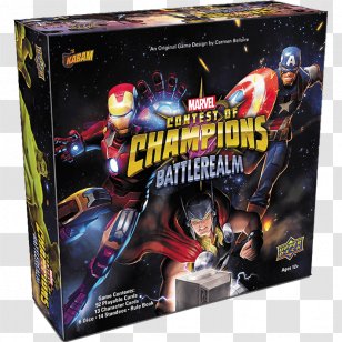 Marvel: Contest Of Champions Board Game Marvel Comics Battle Realms - Tabletop Games Expansions - Alien Galaxy War Transparent PNG