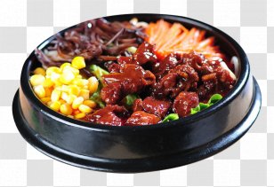 Bulgogi Chinese Cuisine Galbi-jjim Spare Ribs - Braised Short Rice Noodles Transparent PNG