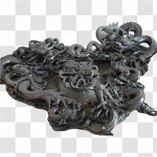 Goods Customer Inkstone Shopping Cart Service - Carving - Artwork Transparent PNG
