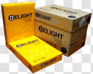 Paper Density Printing Stationery Standard Size - Delight Transparent PNG