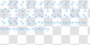 Blue Teal Symmetry Pattern - Sky - Frost Transparent PNG