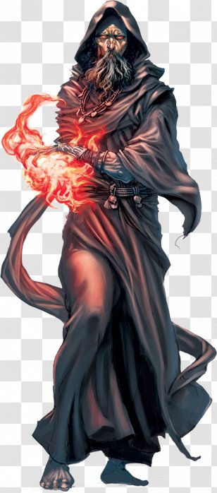 Pathfinder Roleplaying Game Dungeons & Dragons D20 System Wizard Magician - Concept Art - Fire Evil Transparent PNG