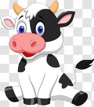 Baka Clip Art Illustration Vector Graphics Baby Cows - Farm Animals - Kuh Map Transparent PNG