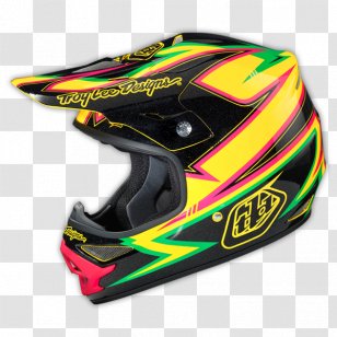 Motorcycle Helmets Racing Troy Lee Designs - Helmet Design Transparent PNG