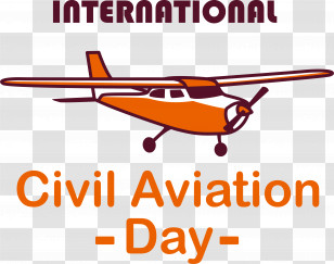 International Civil Aviation Day Transparent PNG