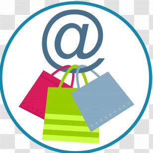 Online Shopping Cart Clip Art - Flat Design - Bag Transparent PNG