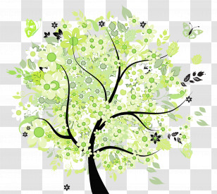 Floral Design Transparent PNG